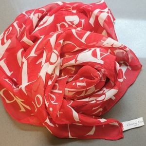 Christian Dior Silk Scarf